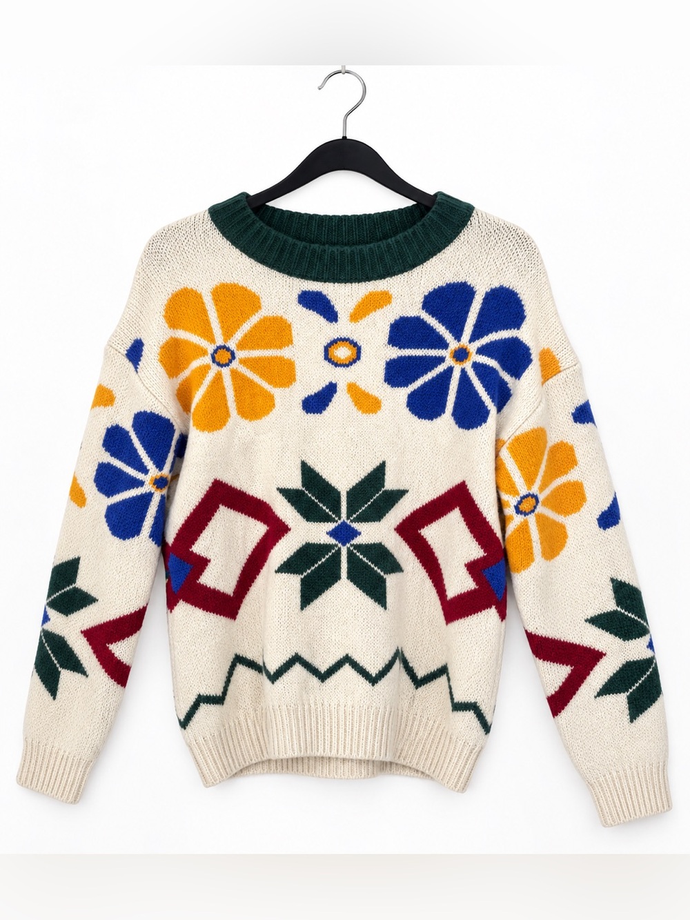 Anthropology Callahan Juniper Patterned Sweater | Size XS |